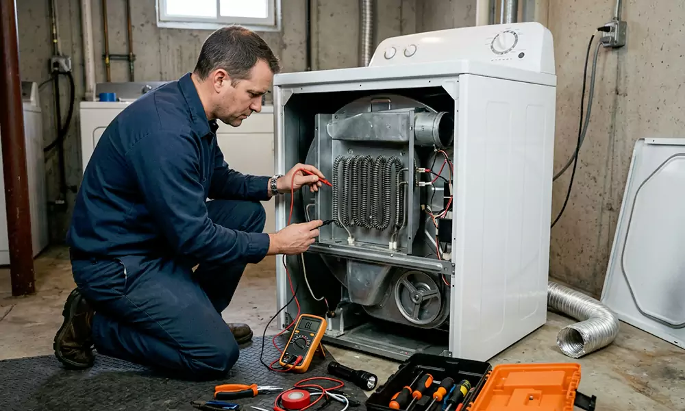 Dryer Not Heating Repair in Chula Vista, CA