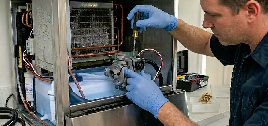 Commercial Ice Maker Water Pump Repair in Chula Vista