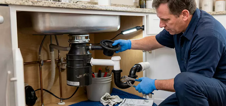 Garbage Disposal Splash Guard and Trap Installation in Chula Vista