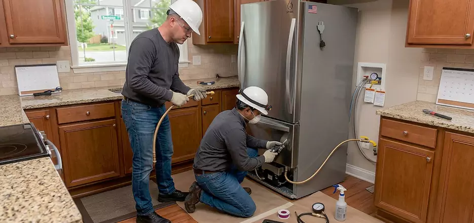 Propane Refrigerator Installation in Chula Vista
